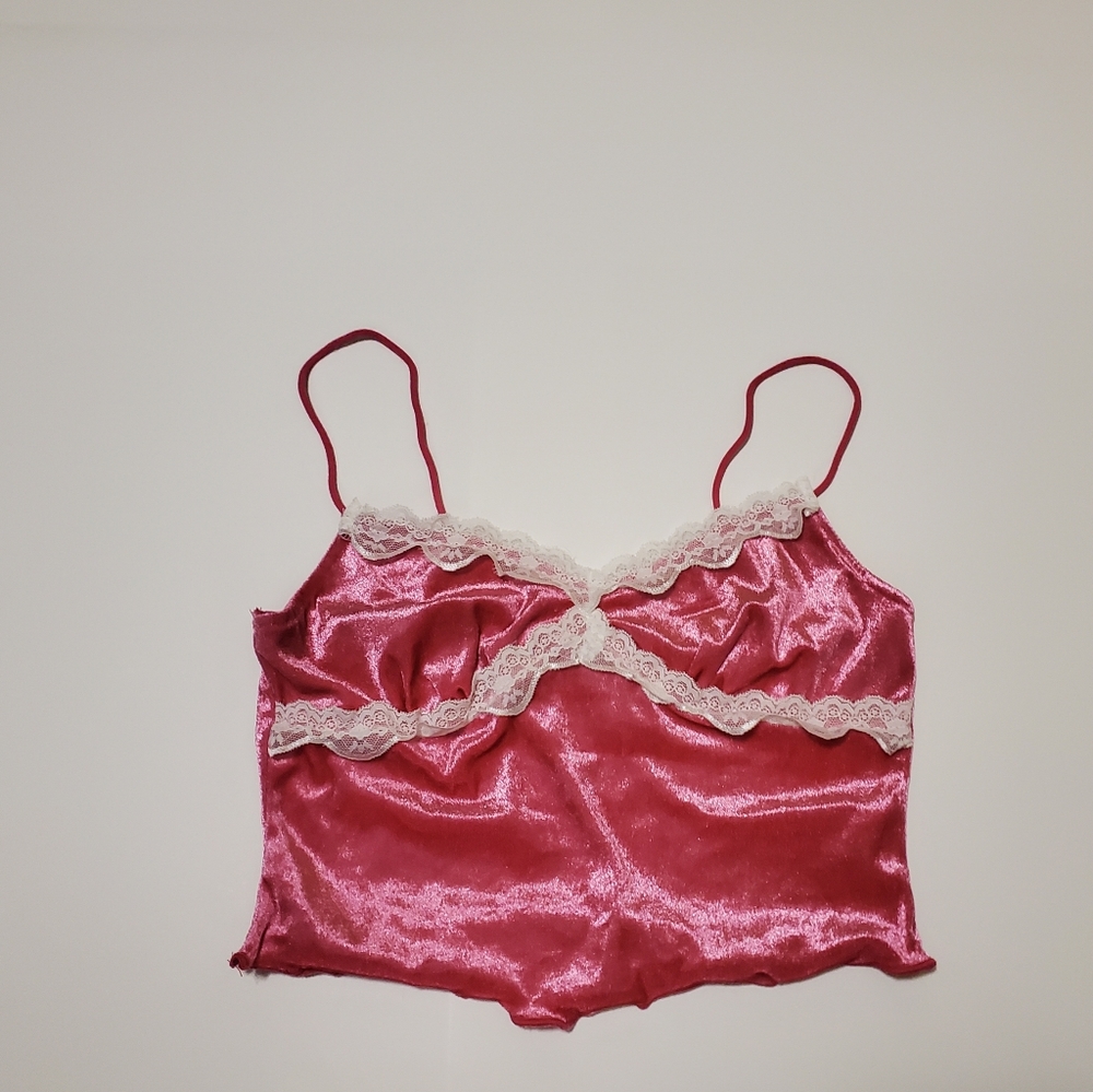 Flirty Pink Shein Crop Top